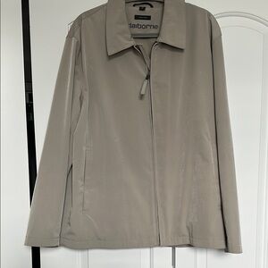 Claiborne Gray Lightweight Casual Jacket